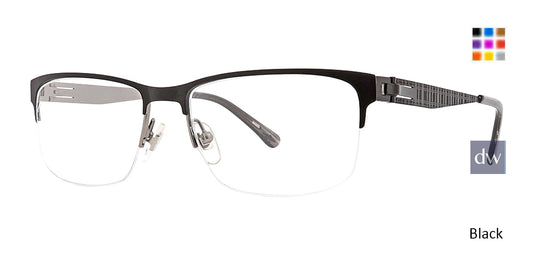 Black Argyleclture Hawkins Eyeglasses.