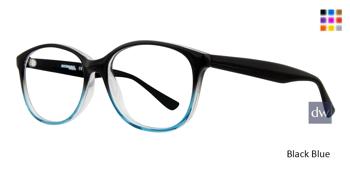 Black Blue Affordable Designs Heather Eyeglasses