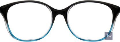 Black Blue Affordable Designs Heather Eyeglasses