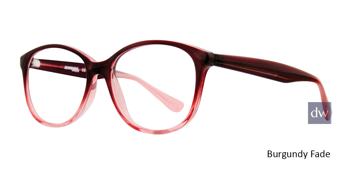 Burgundy Fade Affordable Designs Heather Eyeglasses