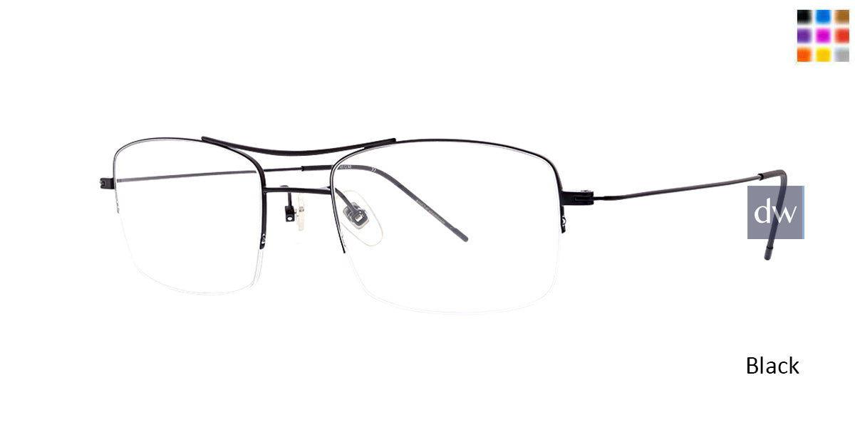 Black Argyleculture Henley Eyeglasses.