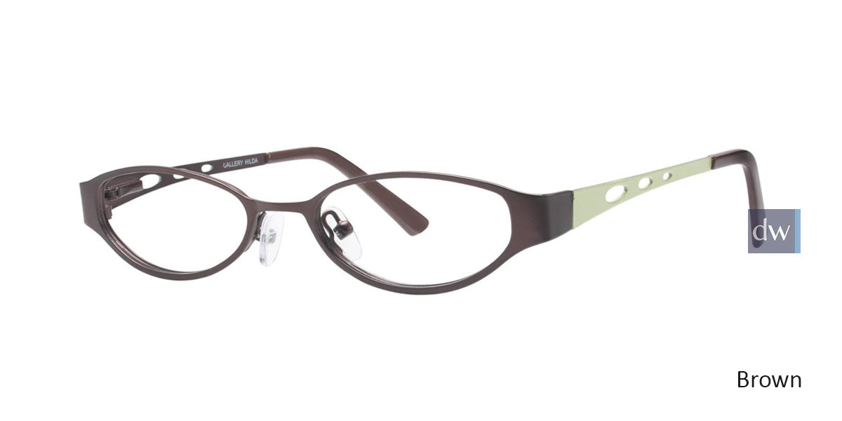 Brown Gallery Hilda Eyeglasses - Teenager