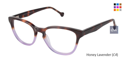 Honey Lavender (C4) Lisa Loeb Kiss Eyeglasses