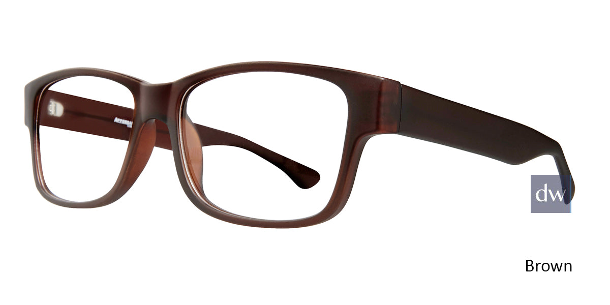 Brown Affordable Designs Ike Eyeglasses