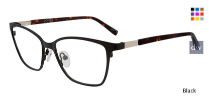 Black Jones New York Petite J149 Eyeglasses - Teenager.