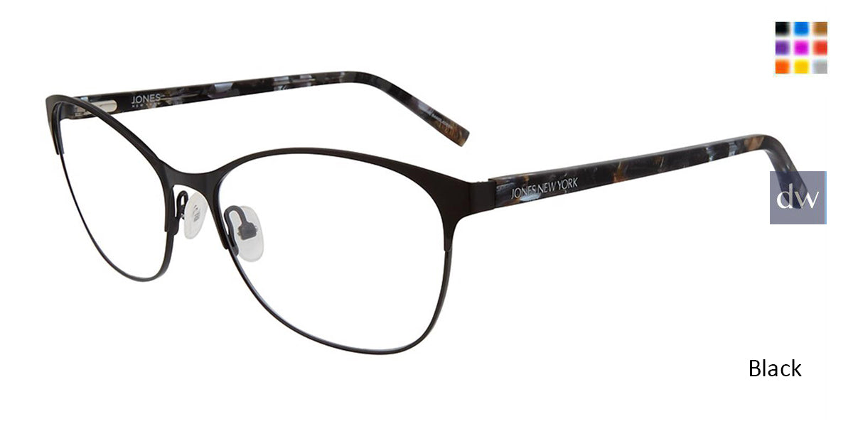 Black Jones New York J491 Eyeglasses.