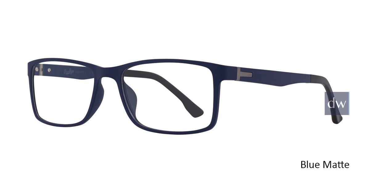 Bule Matte Brooklyn Jacob Eyeglasses.