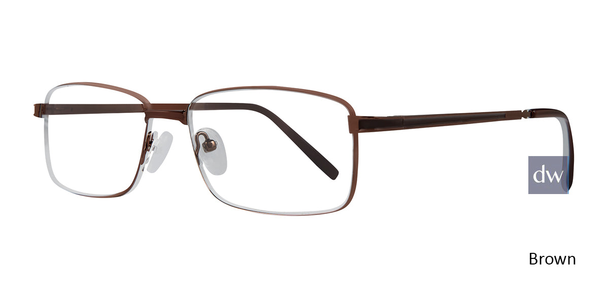 Brown Affordable Designs Jeets Eyeglasses