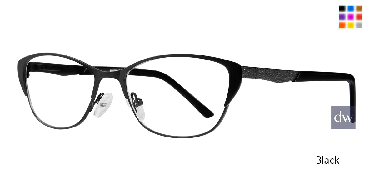 Black Affordable Designs Jenelle Eyeglasses