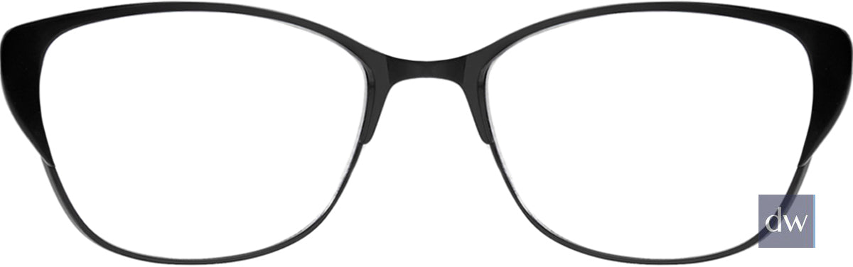 Black Affordable Designs Jenelle Eyeglasses