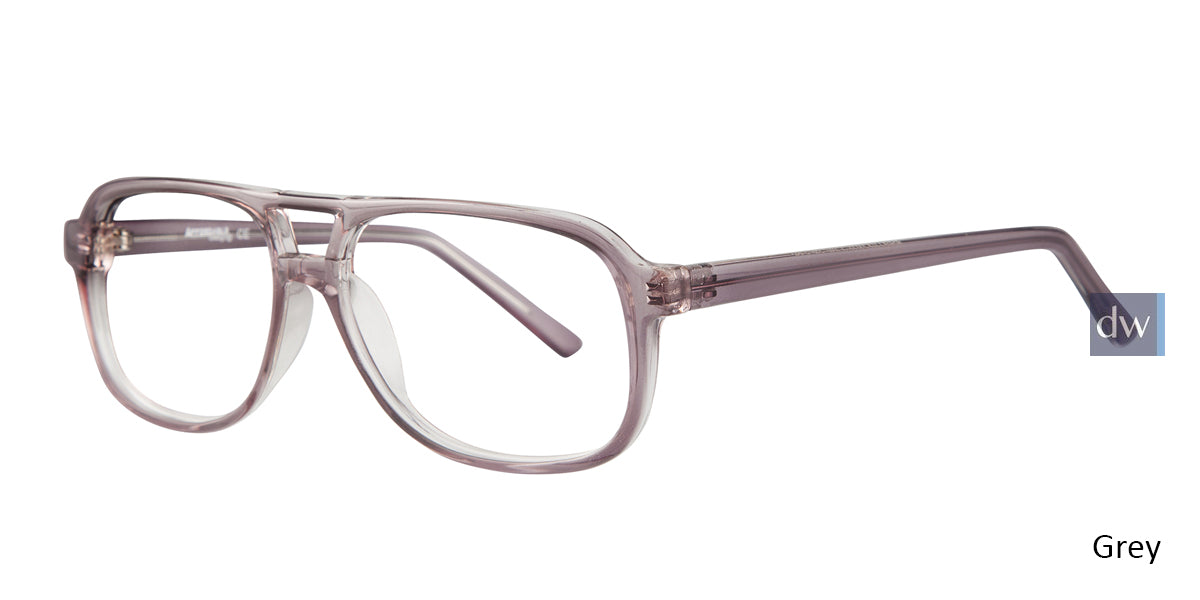 Grey Affordable Designs Justin Eyeglasses.