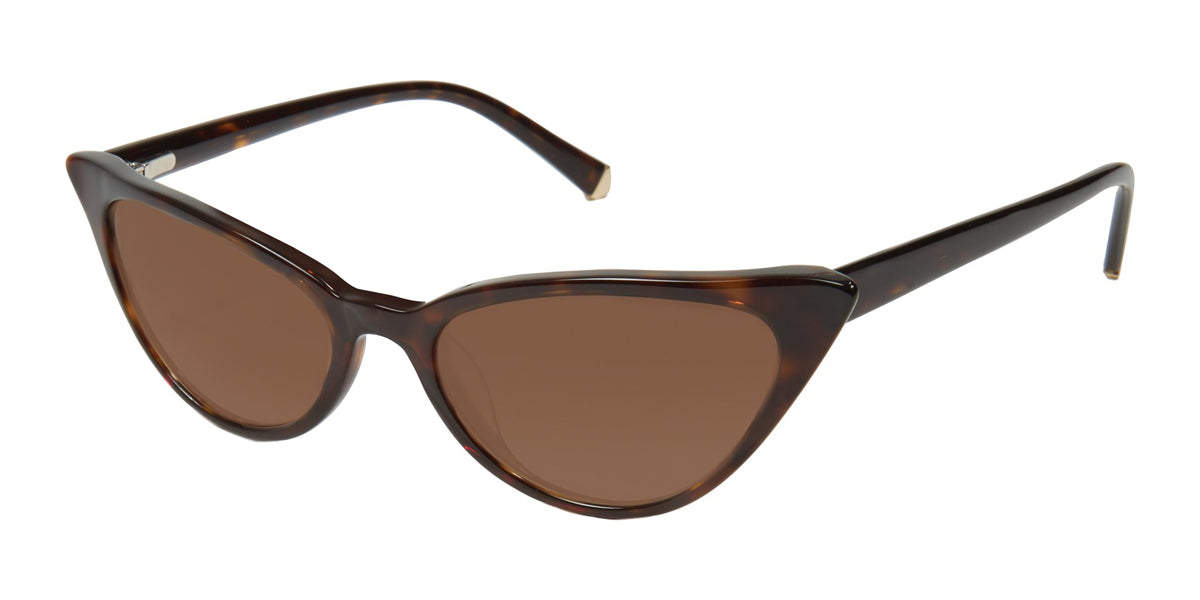 Havana Tortoise Kate Young For Tura K536 Sunglasses.