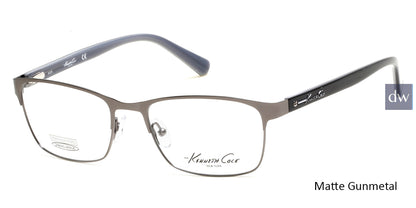 Matte Gunmetal Kenneth Cole New York KC0248 Eyeglasses.