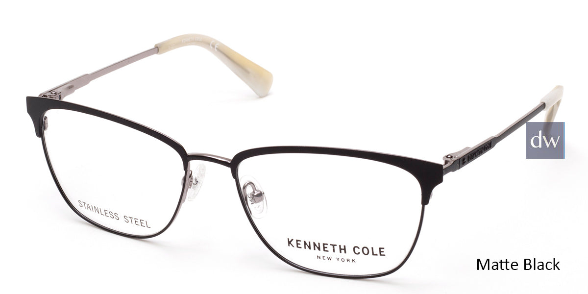 Matte Black Kenneth Cole New York KC0275 Eyeglasses.