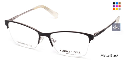 Matte Black Kenneth Cole New York KC0283 Eyeglasses.