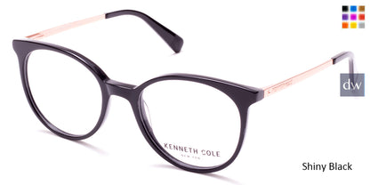 Shiny Black Kenneth Cole New York KC0288 Eyeglasses.
