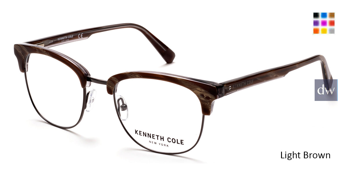 Light Brown Kenneth Cole New York KC0292 Eyeglasses.
