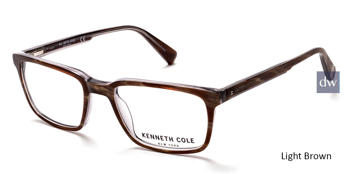 Light Brown Kenneth Cole New York KC0293 Eyeglasses.