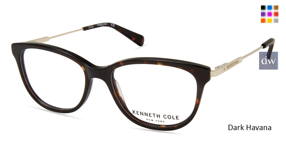 Dark Havana Kenneth Cole New York KC0298 Eyeglasses.
