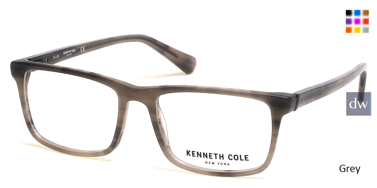 Grey Kenneth Cole New York KC0300 Eyeglasses.