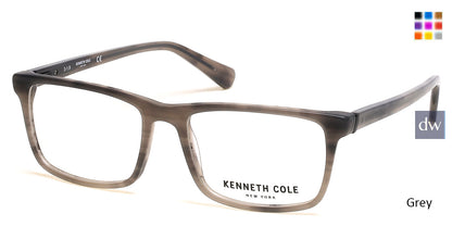 Grey Kenneth Cole New York KC0300 Eyeglasses.