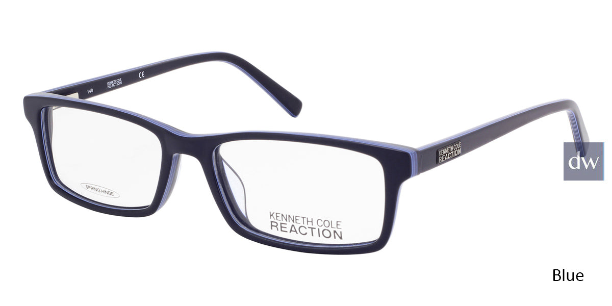 Blue Kenneth Cole Reaction KC0749 Eyeglasses.