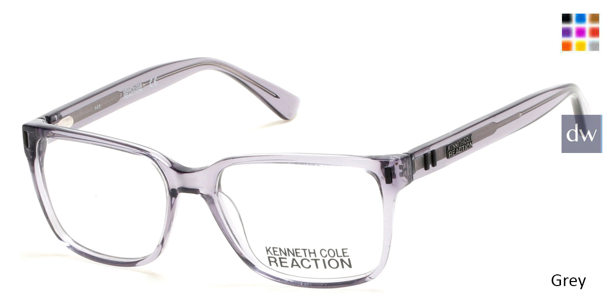 Grey Kenneth Cole Reaction KC0786 Eyeglasses.
