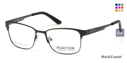 Black/Crystal Kenneth Cole Reaction KC0789 Eyeglasses.
