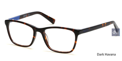 Dark Havana Kenneth Cole Reaction KC0810 Eyeglasses.