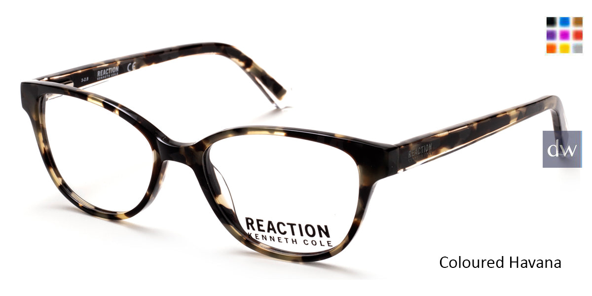 Coloured Havana Kenneth Cole Reaction KC0812 Eyeglasses.