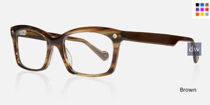 Brown Kingsley KLOE KR001 Eyeglasses.