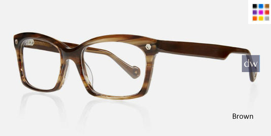 Brown Kingsley KLOE KR001 Eyeglasses.