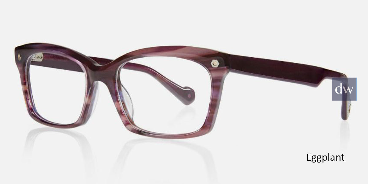 Eggplant Kingsley KLOE KR001 Eyeglasses.