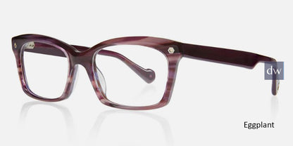 Eggplant Kingsley KLOE KR001 Eyeglasses.