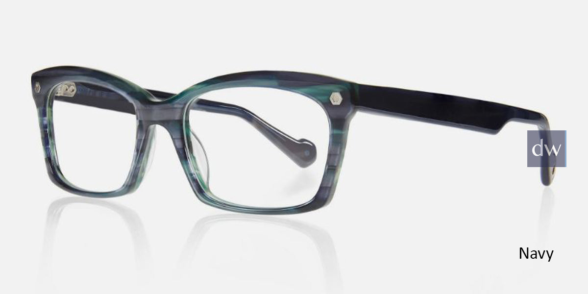 Navy Kingsley KLOE KR001 Eyeglasses.