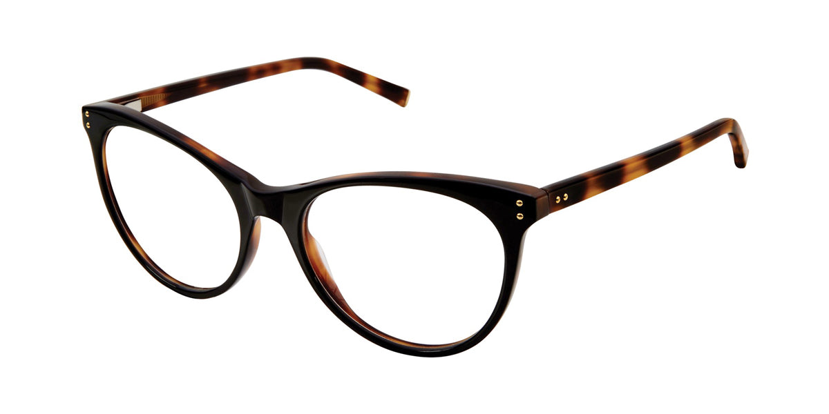 Black Kate Young For Tura K314 Eyeglasses.