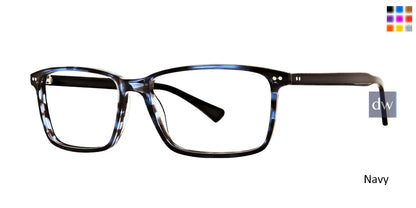 Navy Argyleculture Kessel Eyeglasses.