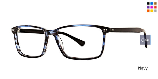 Navy Argyleculture Kessel Eyeglasses.