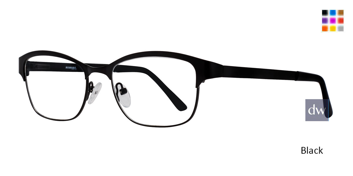 Black Affordable Designs Kia Eyeglasses