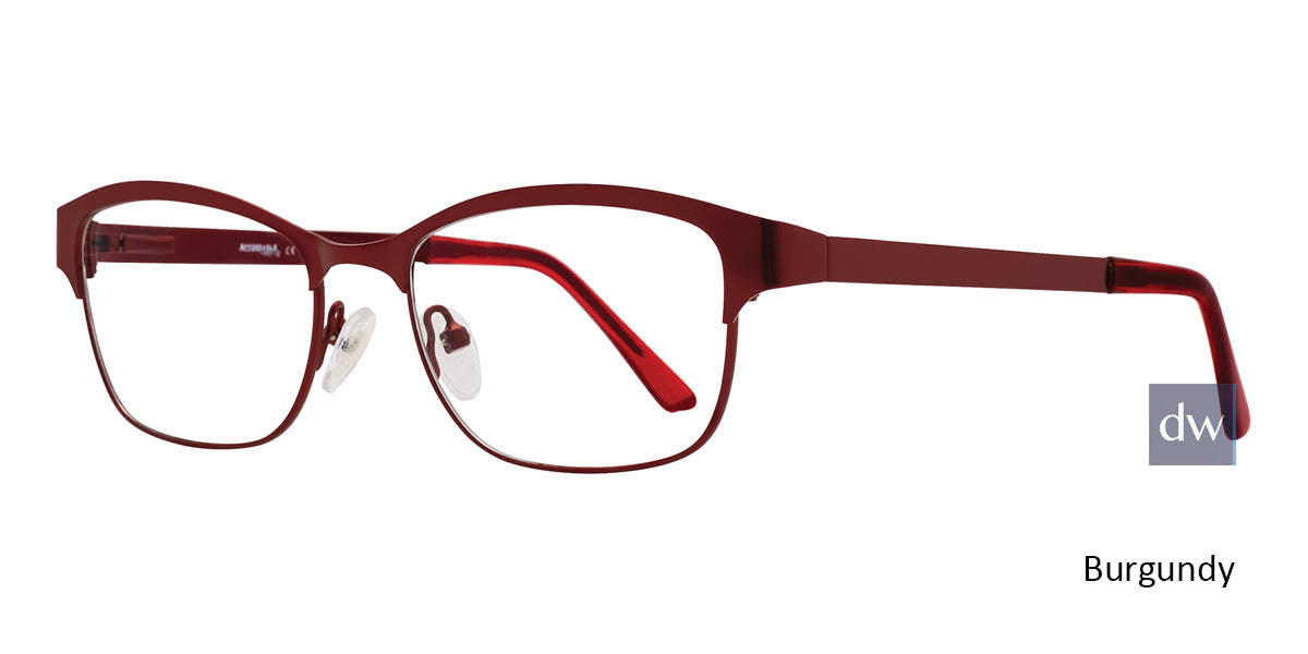 Burgundy Affordable Designs Kia Eyeglasses