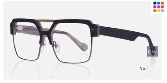 Noir Kingsley SLOAN KR014 Eyeglasses.