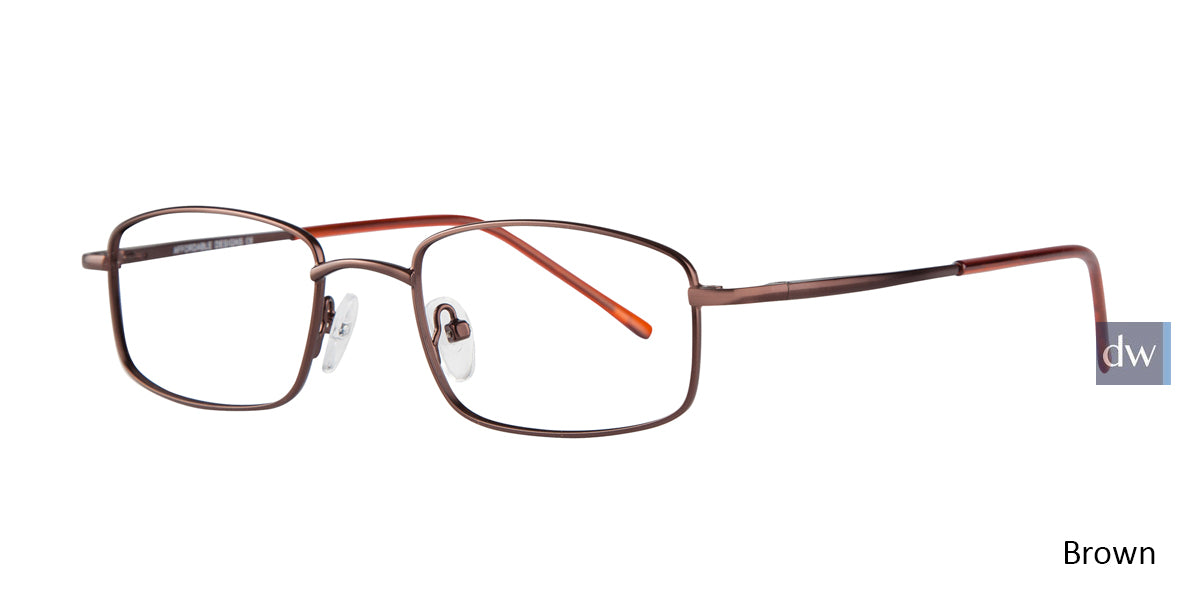 Brown Affordable Designs Kingston Eyeglasses.