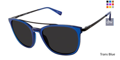 Trans Blue Sperry LEEWARD Polarized Sunglasses.