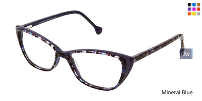 Mineral Blue Lisa Loeb Angel Eyeglasses