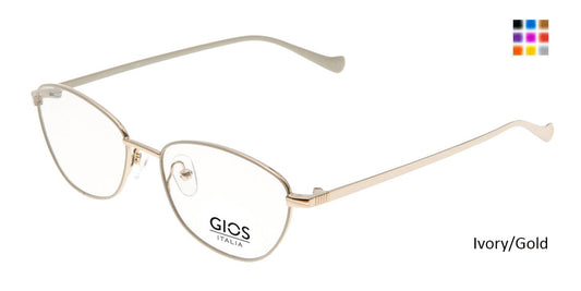 Ivory/Gold Gios Italia LP100021 Eyeglasses