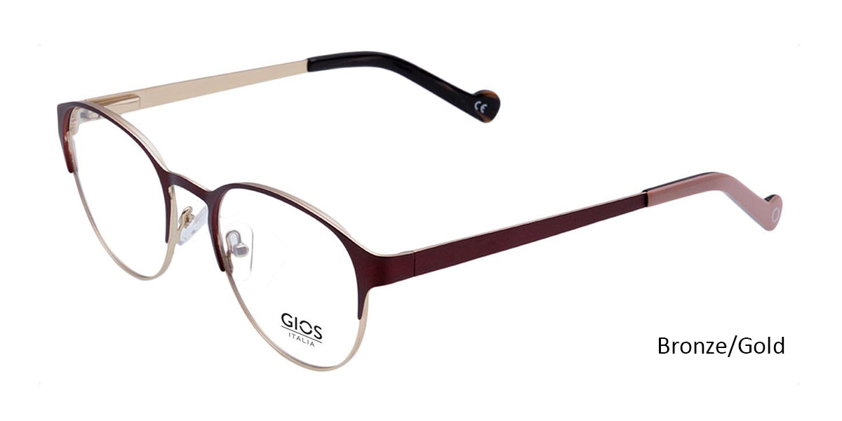 Bronze/Gold Gios Italia LP100035 Eyeglasses - Teenager