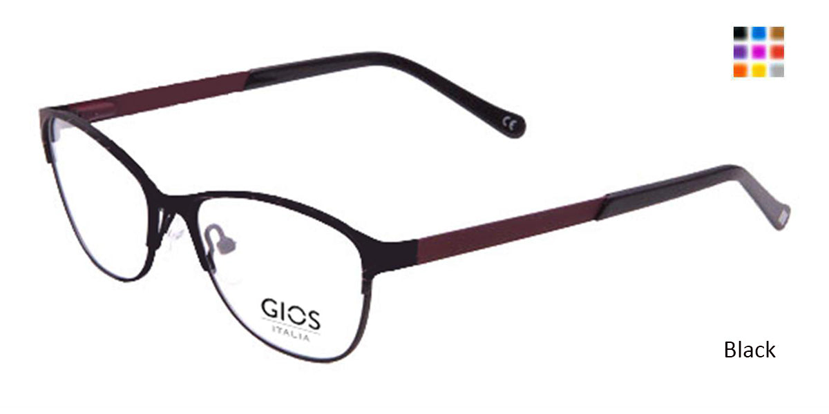 Black Gios Italia LP100047 Eyeglasses