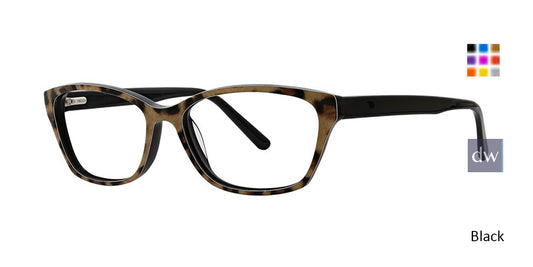 Black Xoxo Lucia Eyeglasses.