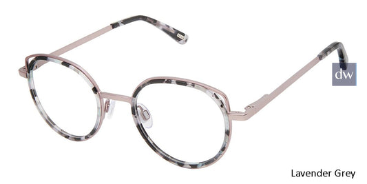 Lavender Grey Kliik Denmark K-704 Eyeglasses