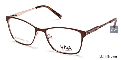 Light Brown Viva VV4514 Eyeglasses
